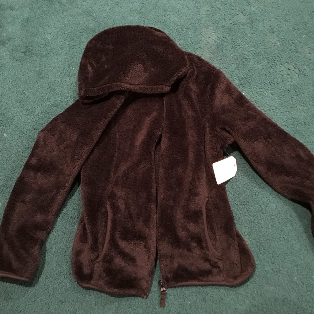 Black Fuzzy Lined Jacket